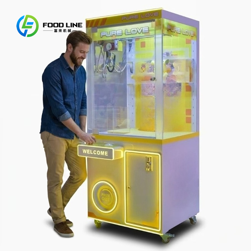 Arcade Vending & Laundry - 맞춤형 자동 크레인 게임기, 동전으로 작동하는